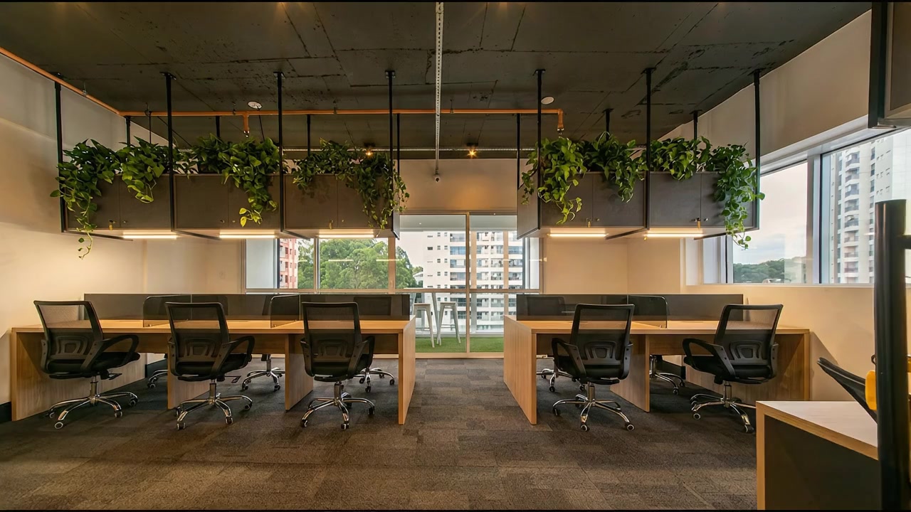 Ambiente de trabalho compartilhado do Open Lab
